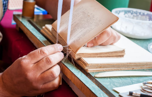 Berufstraining Buchbinderei im Landesarchiv – Graz