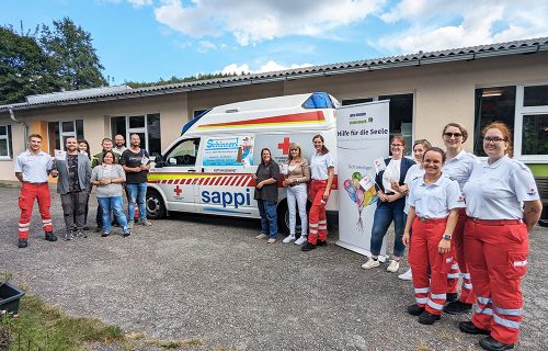 Erste Hilfe leisten – Besuch vom Roten Kreuz